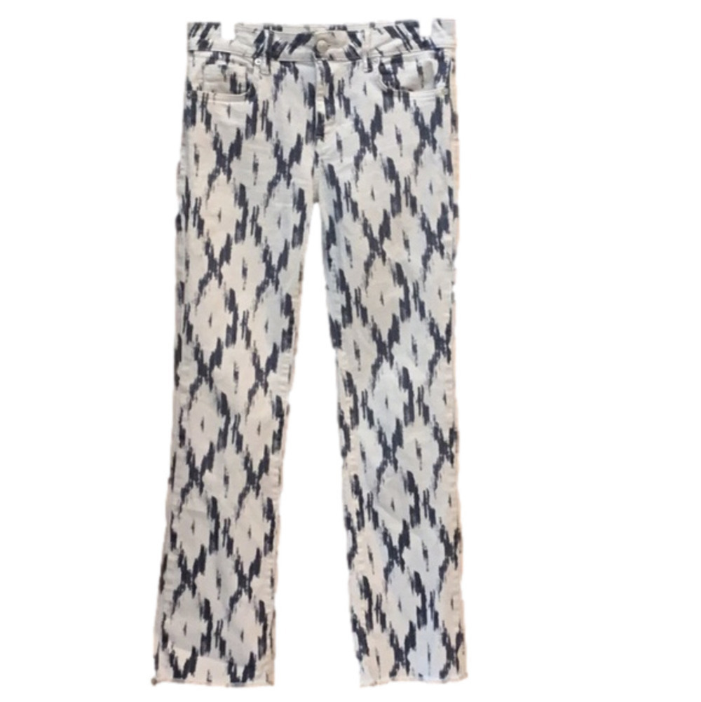 Free People Indigo Skies Cropped Jeans with stretch. Women’s size 26. Inseam 27” - Picture 2 of 16